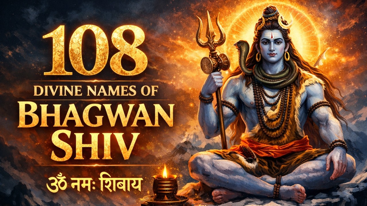 108 Divine Names of Bhagwan Shiv: Transform Your Life with These Mantras! | Mahashivratri 2026