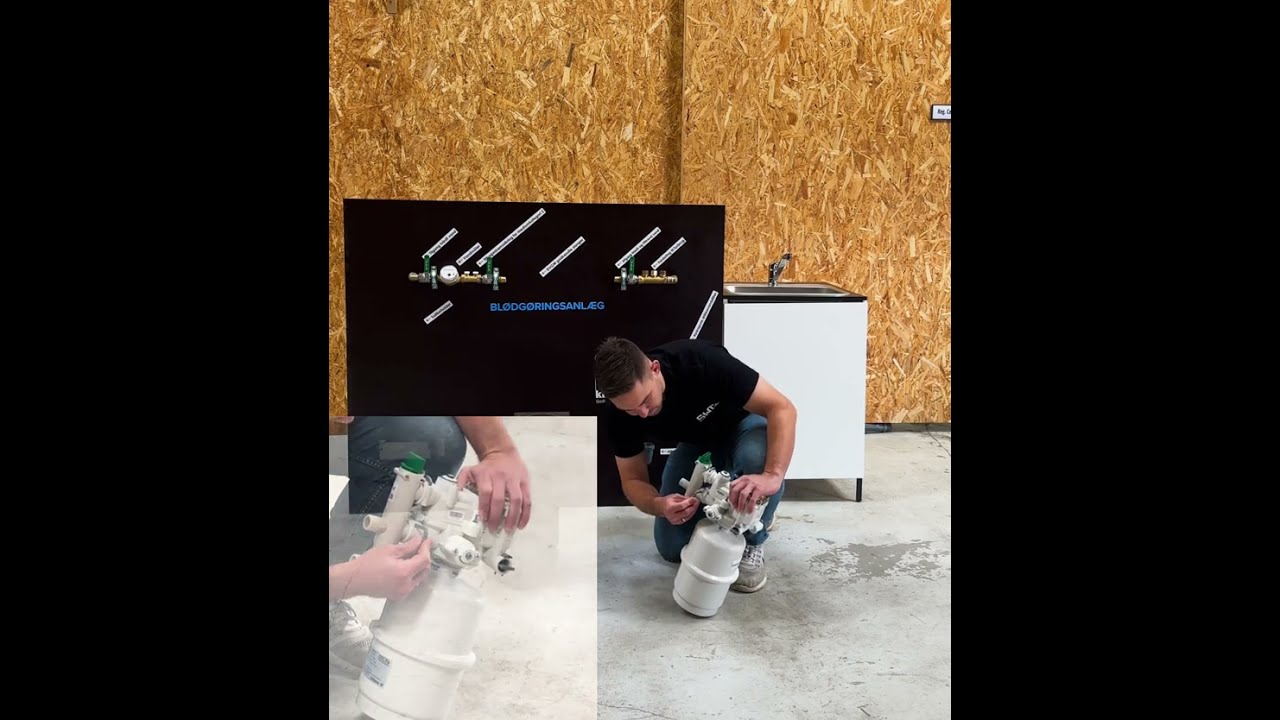 Installation af Delta blødgøringsanlæg