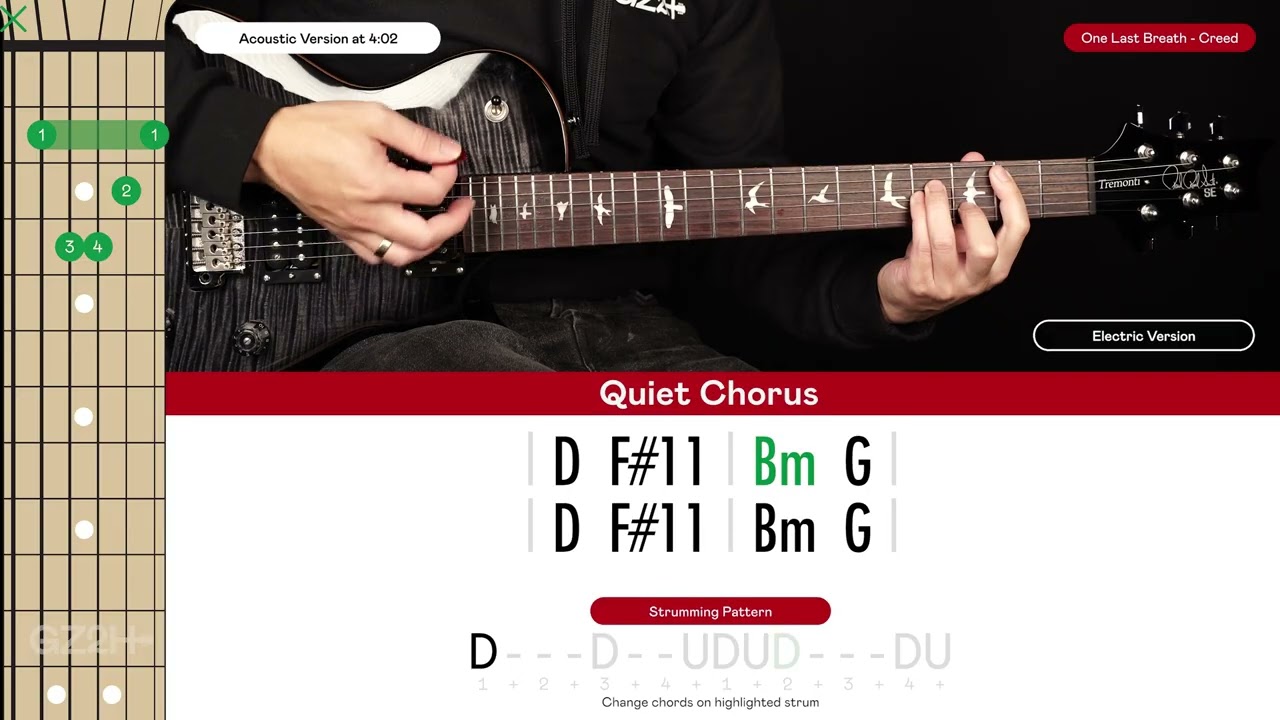 One Last Breath Guitar Cover Creed 🎸|Tabs + Chords|