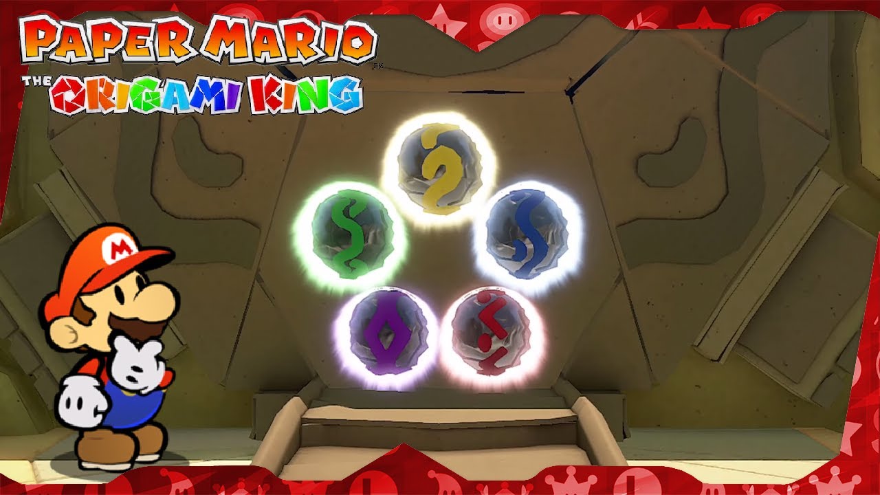 All 5 Shell Stone Locations (Chapter 1) | Paper Mario: The Origami King Walkthrough ᴴᴰ