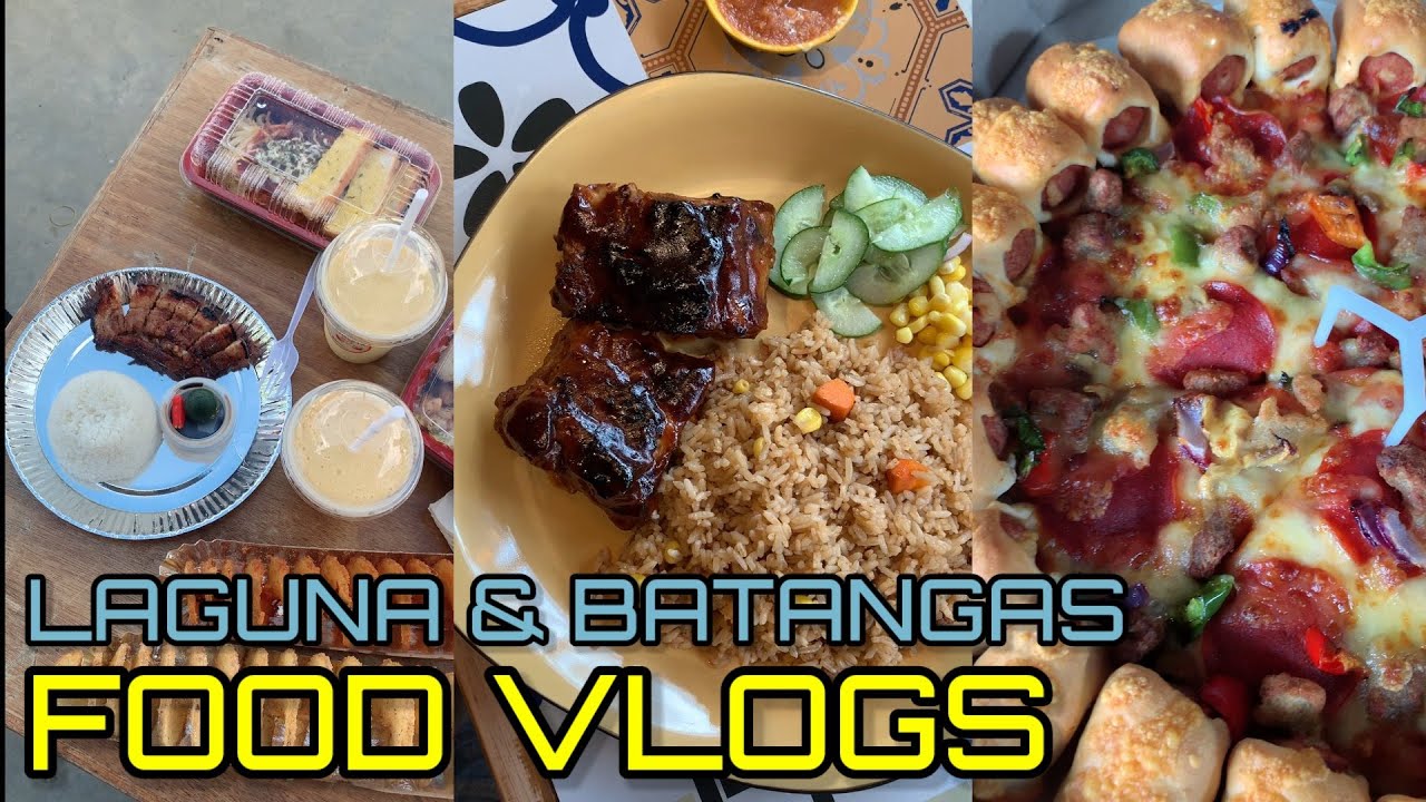 Vlog 47 Laguna and Batangas Food Vlogs Compilation