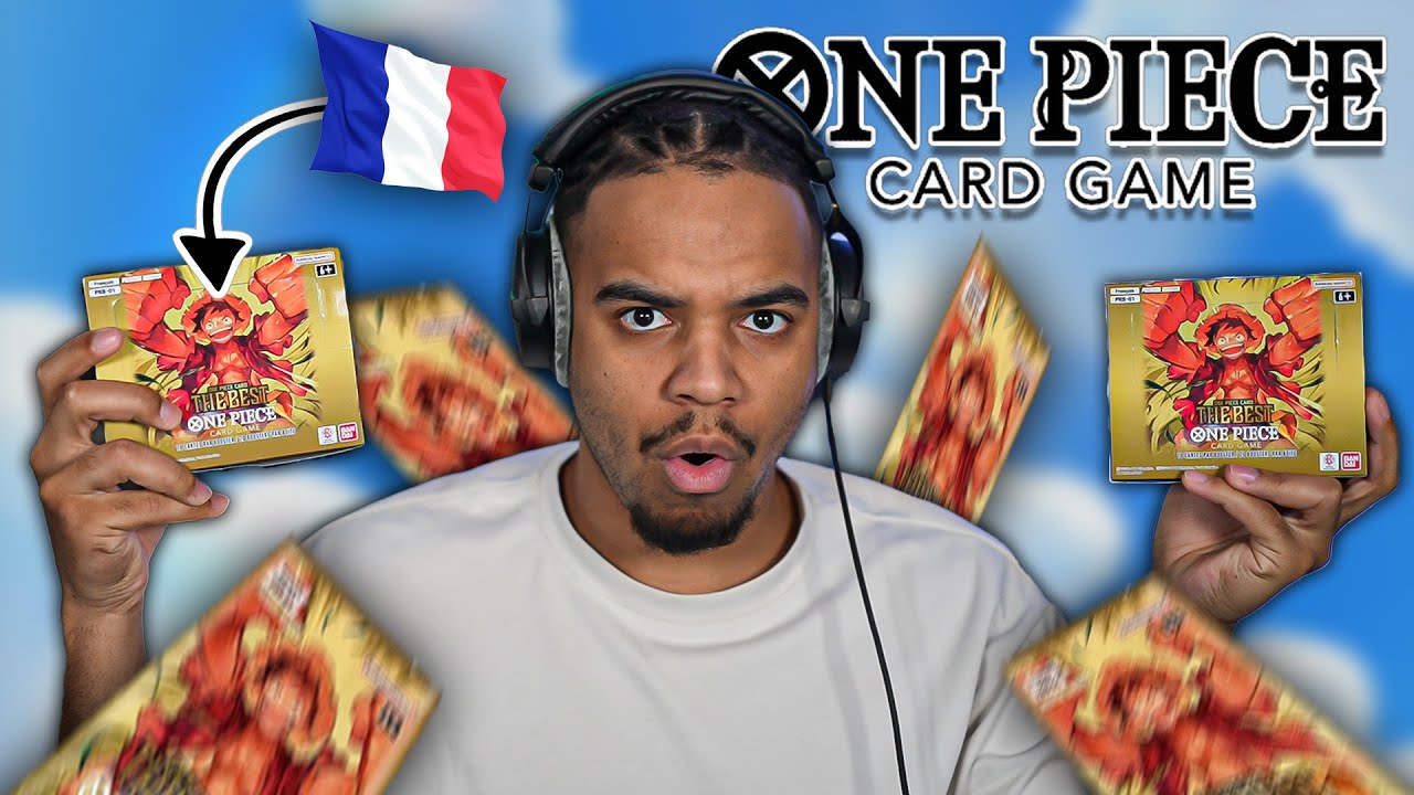 J'OUVRE les nouvelles DISPLAYS ONE PIECE en FRAN&Ccedil;AIS (Ouverture One Piece PRB01)