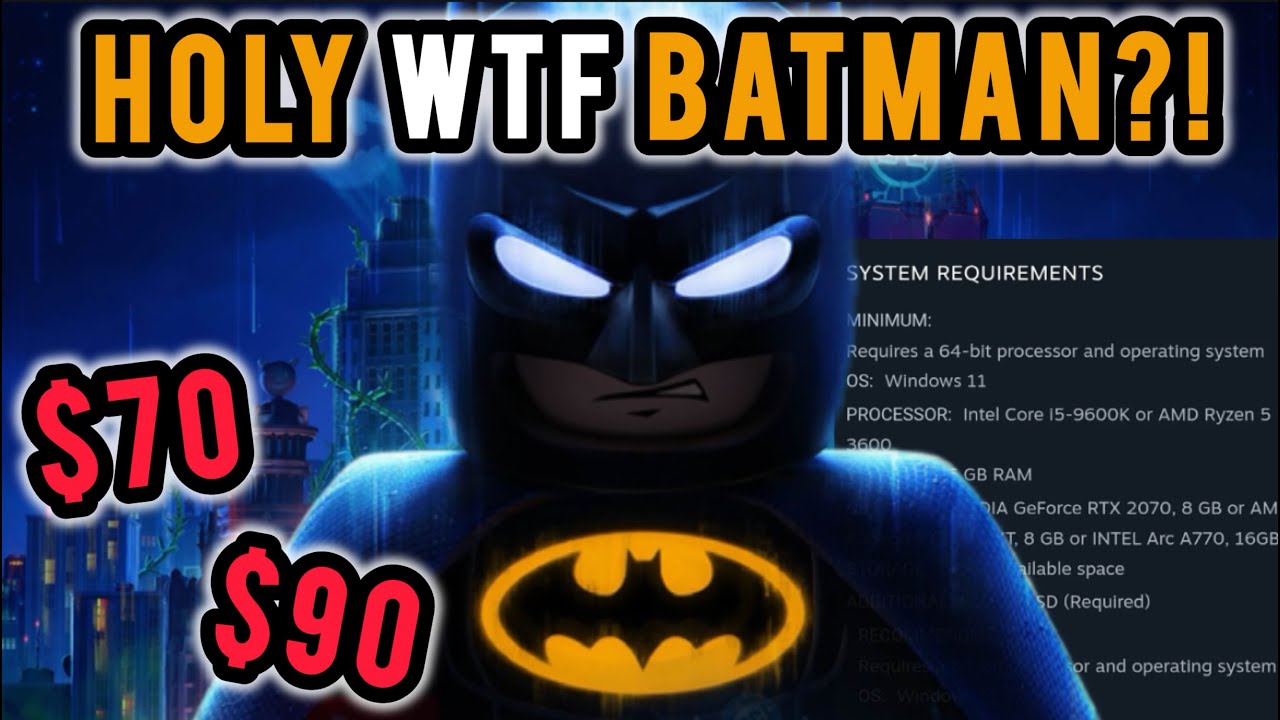 Why Does Lego Batman Look AWESOME and AWFUL??