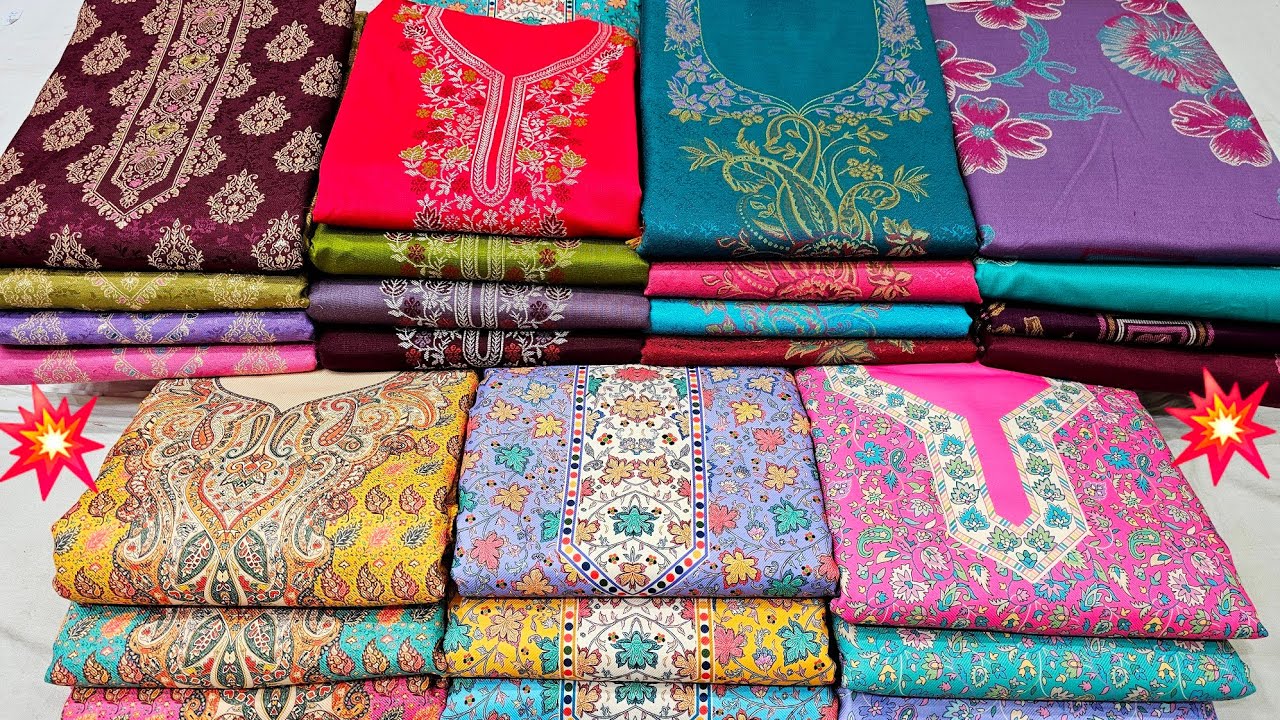 No 1 Winter Ladies suits designs 💥 Retail Wholesale garam ladies suit market delhi chandni chowk