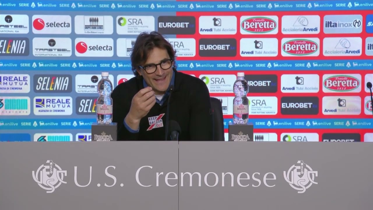 Conferenza stampa di mister Paolo Vanoli al termine di Cremonese vs Fiorentina