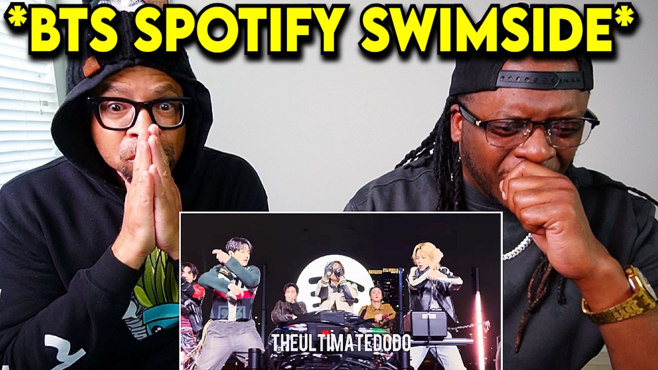 BTS Spotify Swimside: Normal & 2.0 LIVE REACTION!!