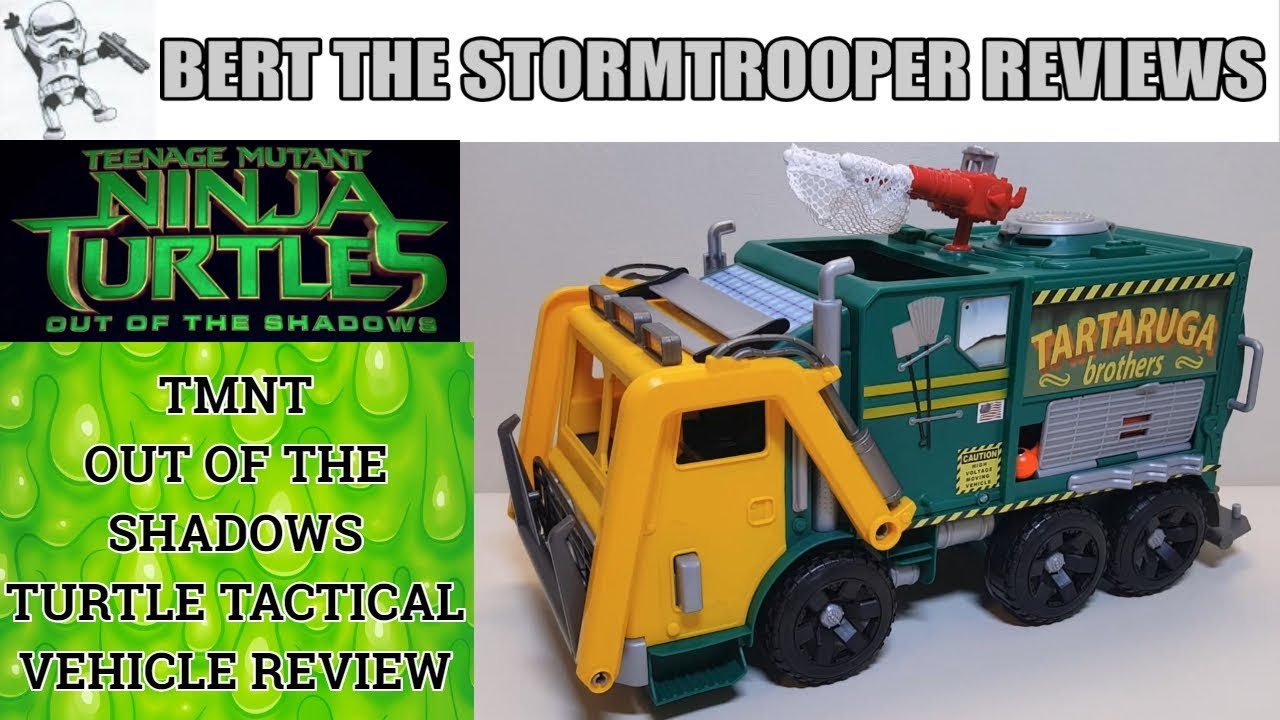 TMNT Out of the Shadows Turtle Tactical Truck! Bert the Stormtrooper Reviews!