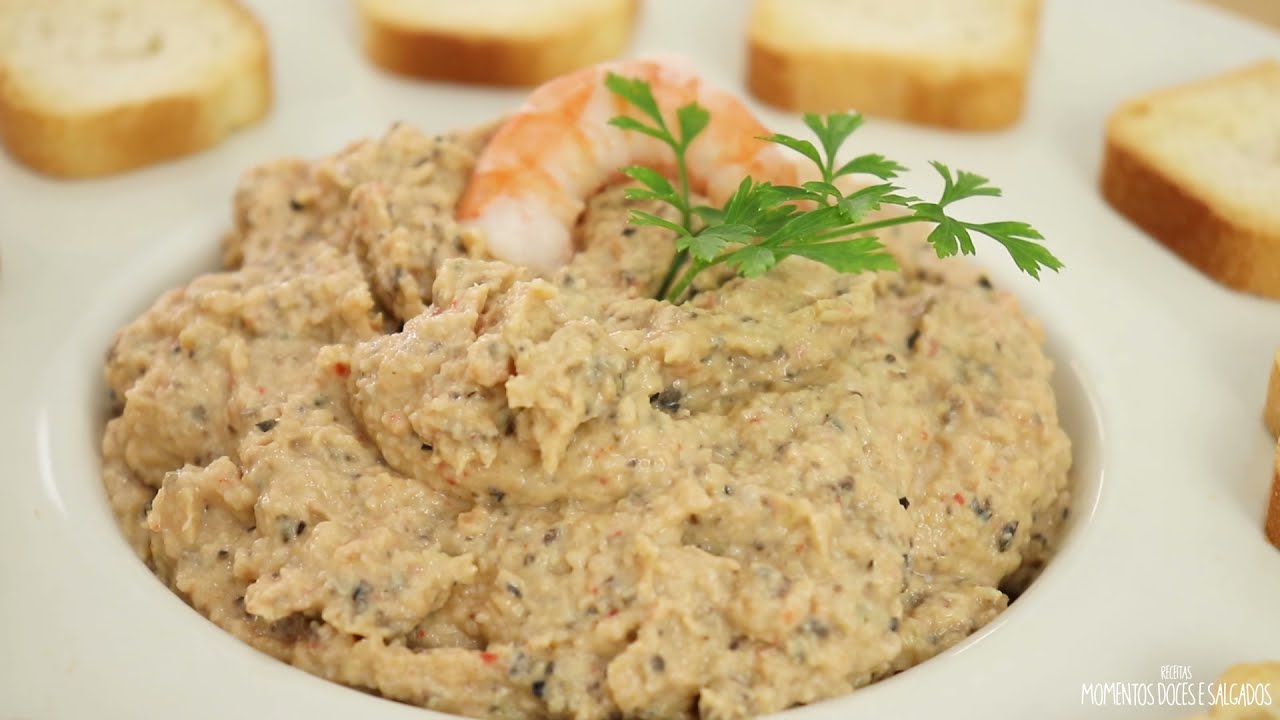 Receita de Patê de Camarão e Delícias | Ideia para Entradas