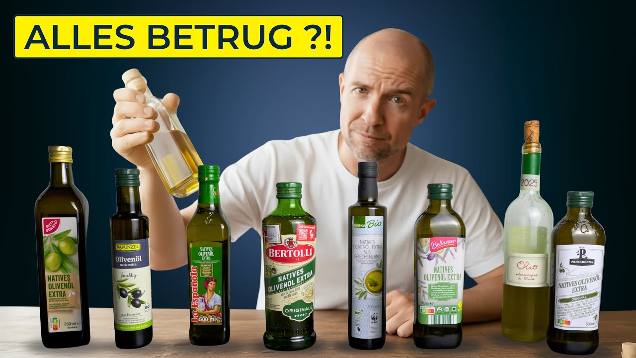 Das Ergebnis schockiert! 8 Olivenöle im Test