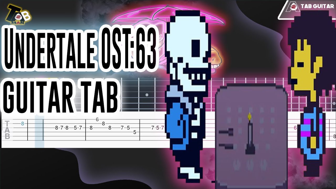 It's Raining Somewhere Else - Undertale Guitar Tab Tutorial