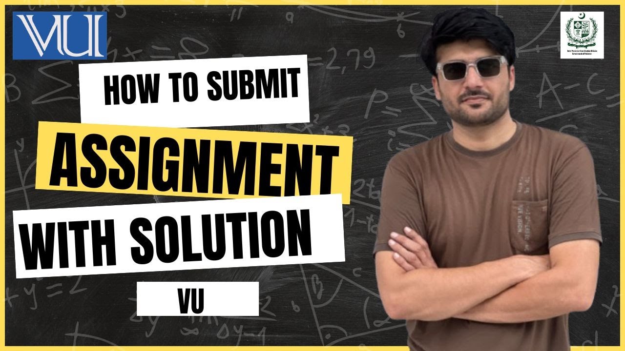 VU Assignment Submission on LMS | How to Submit VU Assignment Step by Step | Virtual University