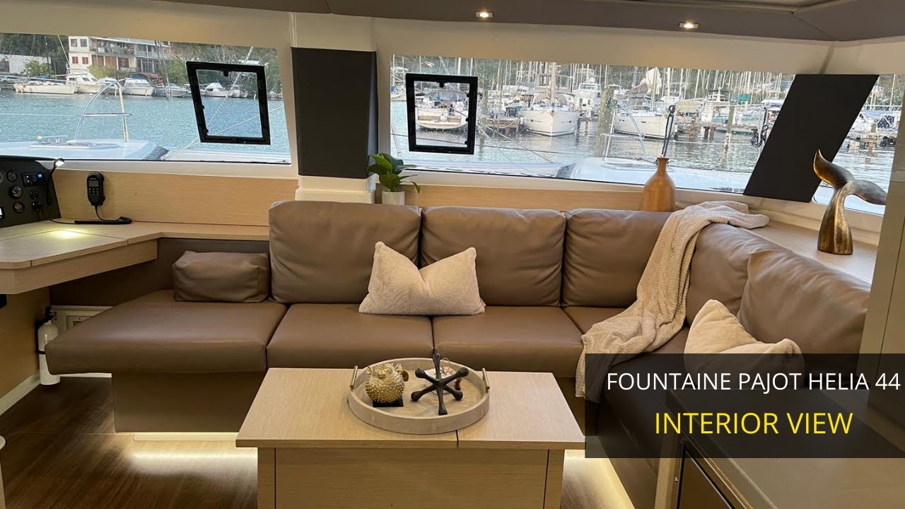 Fountaine Pajot Helia 44 | Interior View | Harbor Shoppers