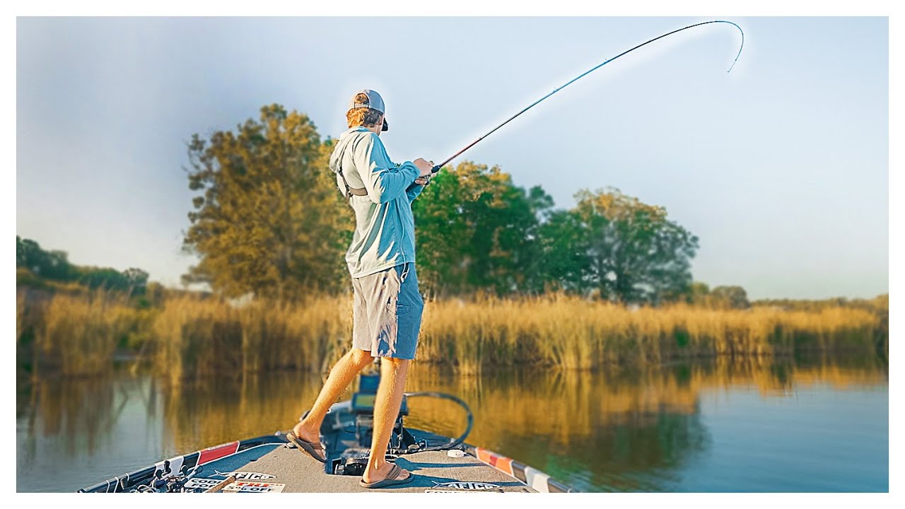 Late Summer Bass Fishing Day! (UNCUT Fishing Tips)