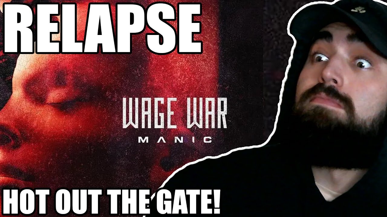 Metal Vocalist Reacts to WAGE WAR - RELAPSE | Full Album Reaction on Patreon
