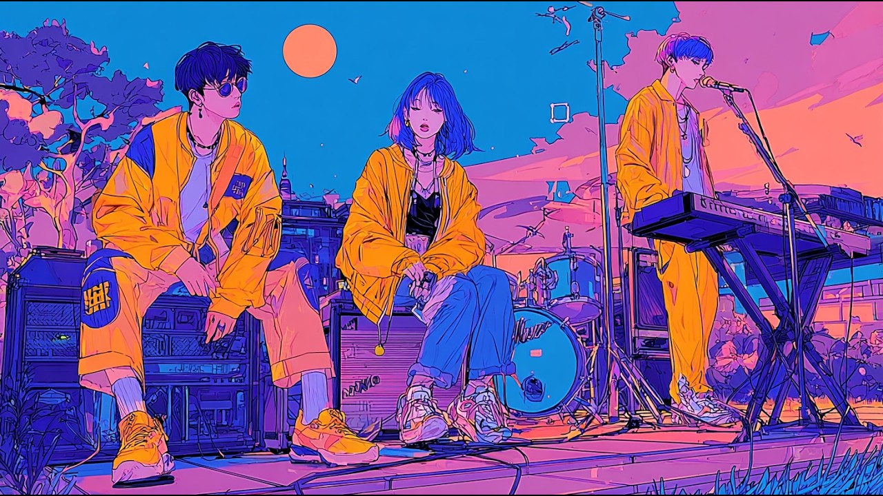 PLAYLIST 🌙 도시의 밤을 채우는 재즈힙합 Jazzhop · Groove · Chill · City · 카페 · 작업 · 노동요 · 감성힙합