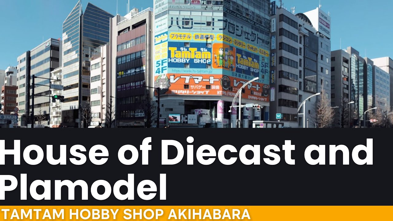 Магазин товаров для хобби Tamtam Akihabara Japan в Токио — лучшее место для охоты за пламоделями,...