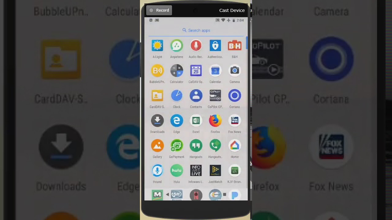 Android Device Calendar/CalDav Setup