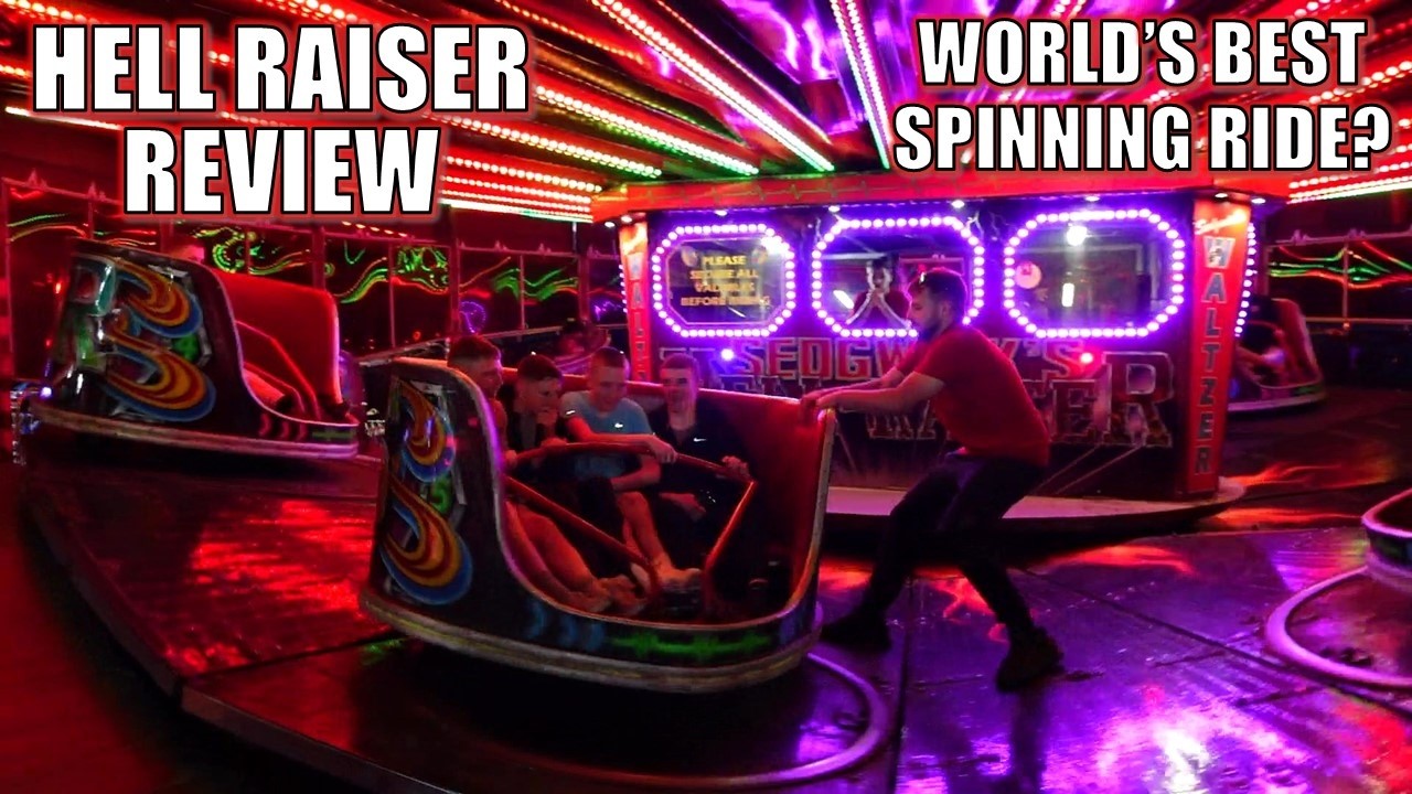 Hell Raiser Waltzer Review, South Pier | World's Best Spinning Ride?