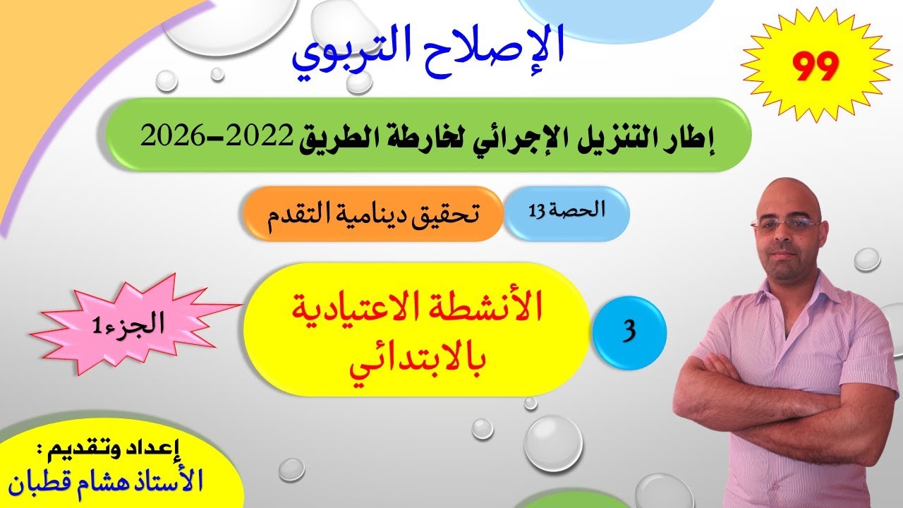 الحصة 13: الأنشطة الاعتيادية_الجزء 1