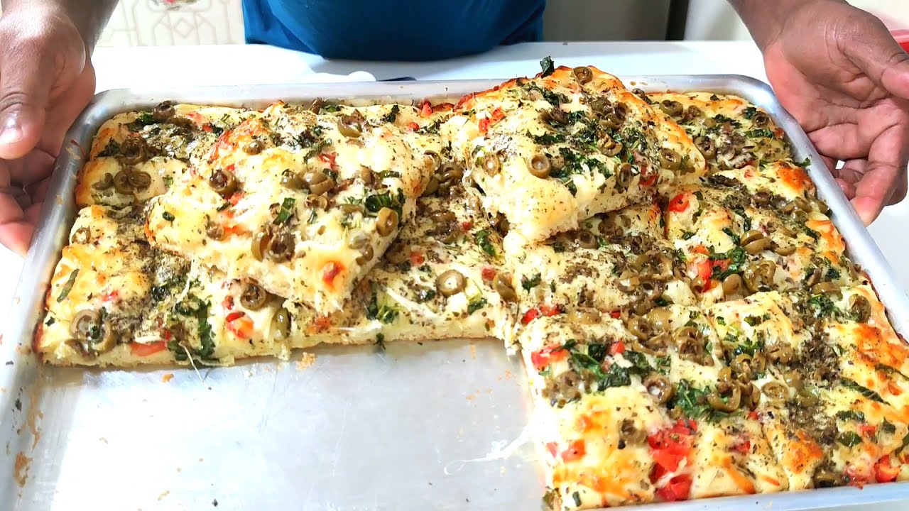focaccia de lanchonete deliciosa