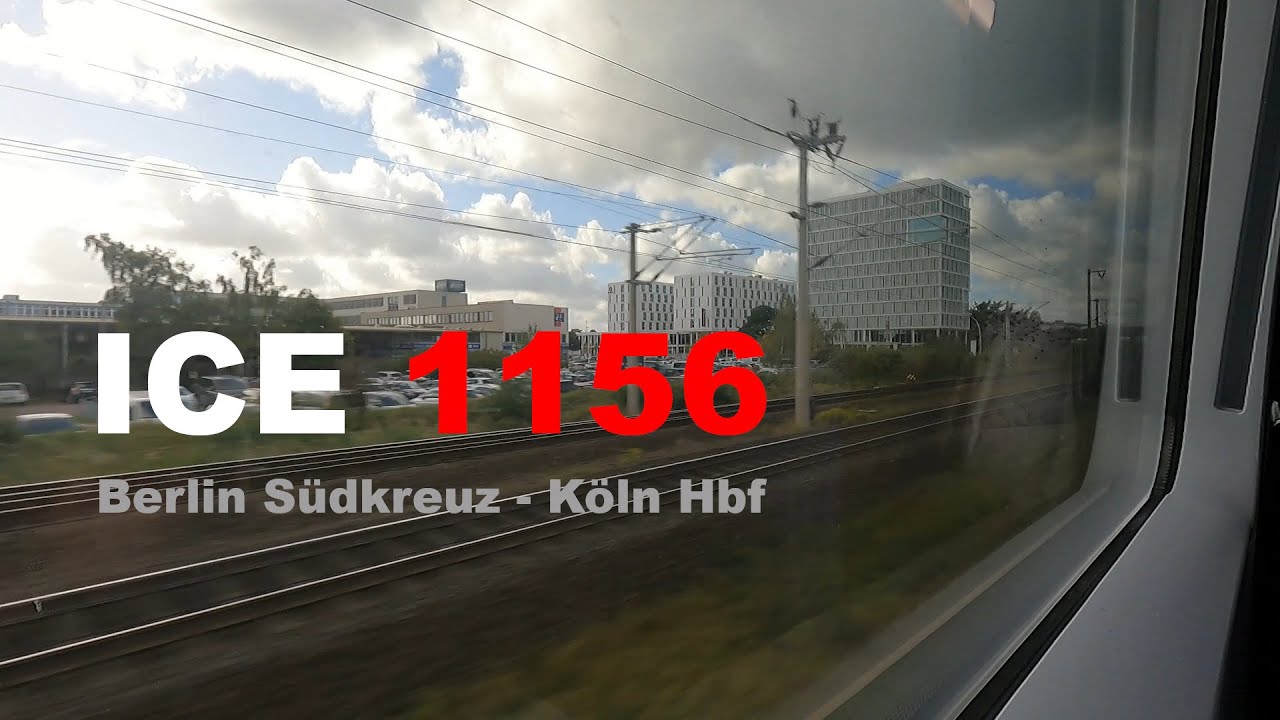 Ohne Halt von Berlin nach Köln...oder? - Mitfahrt im ICE 1156 (Sprinter)