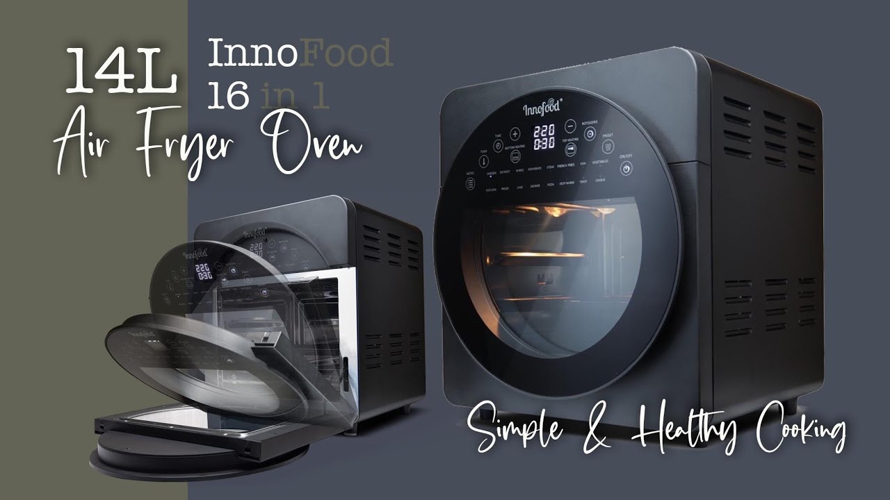 Unboxing How to Use Innofood 14L 16in1 Digital Air Fryer Oven with Fermenting & Dehydrating Function
