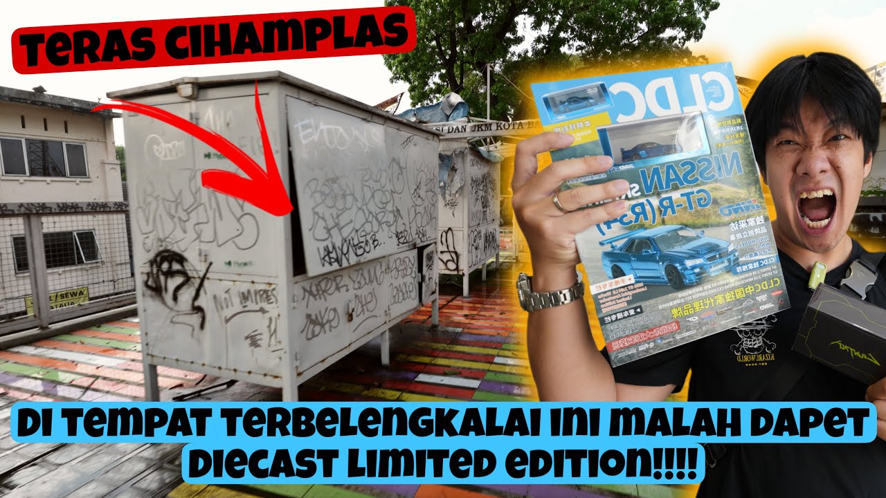BLUSUKAN DI WISATA “MATI”, HOROR BANGET!!  MALAH DAPET DIECAST LANGKA!!!!!