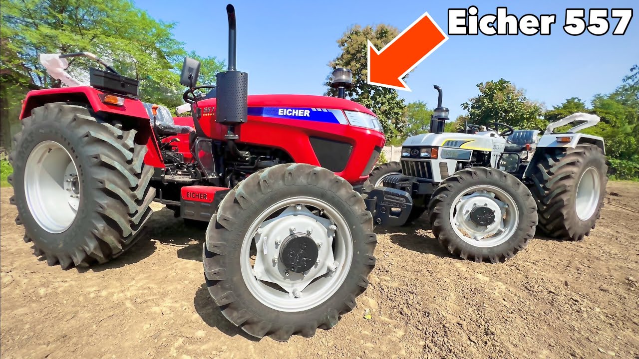 कितना काम का है ये ? Eicher 557 4WD Sigma Tractor Full Review with Specifications