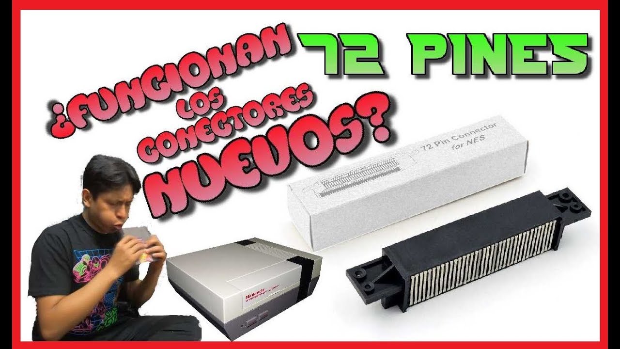 ¿Conector NUEVO DE 72 PINES para Nintendo?