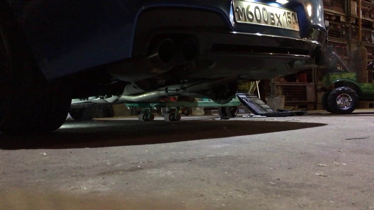 Bmw 640i hamann exhaust with Downpipe Mikes-custom