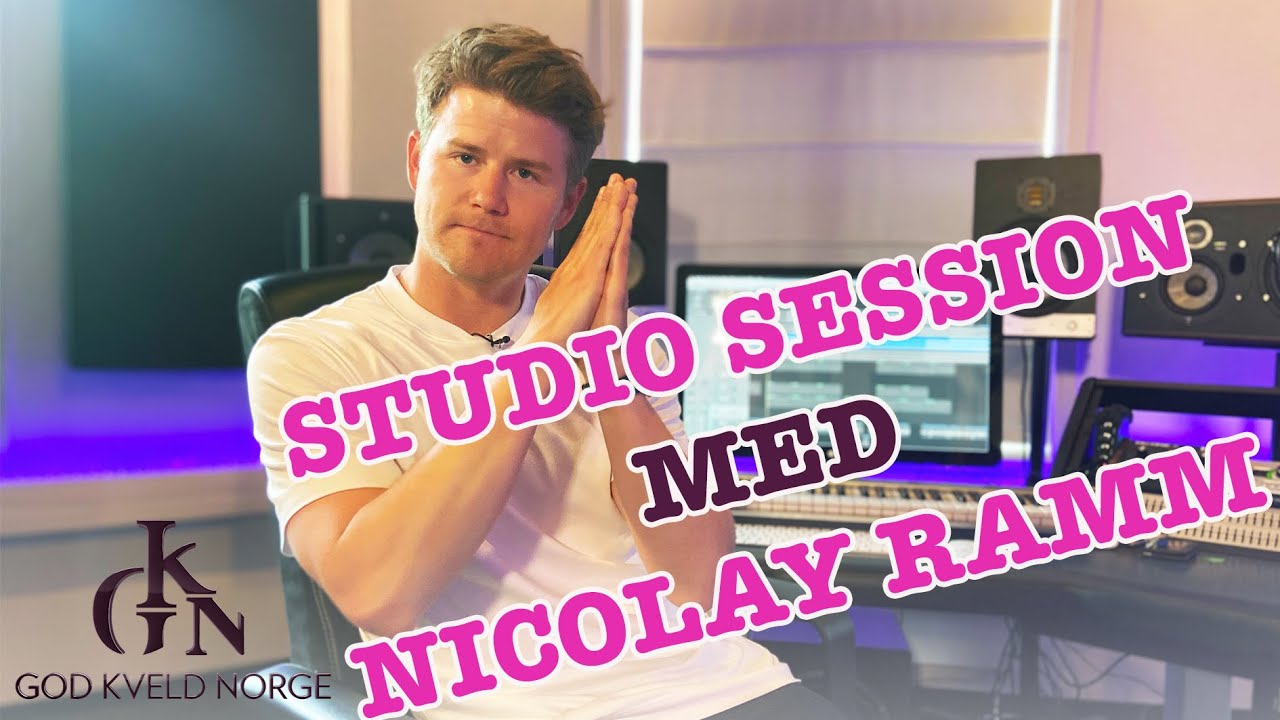 I studio med Nicolay Ramm