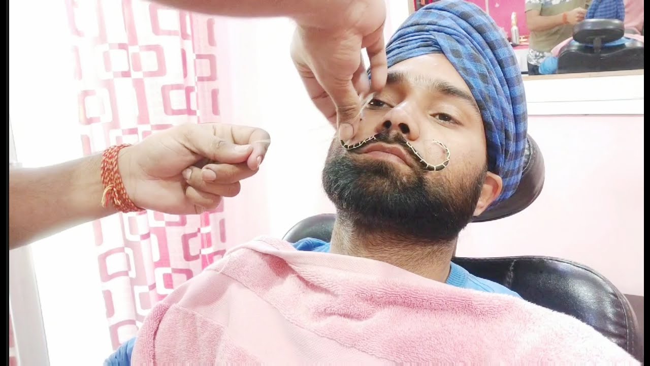 How to set Mustache ll Muchh Setting  ll Mustachers Fixing ll kundi Muchh ll 2020
