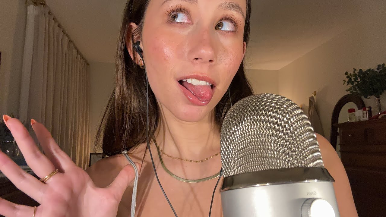 ASMR | Strap Scratching, Mouth Sounds, Hand Sounds, & Some Scratching