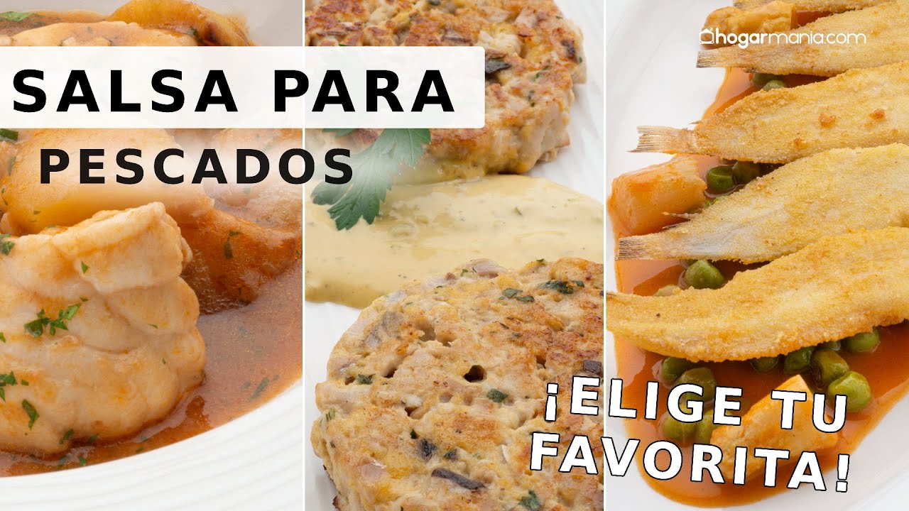 Las recetas de SALSAS m&aacute;s f&aacute;ciles de Argui&ntilde;ano para acompa&ntilde;ar  PESCADOS // Hogarmania