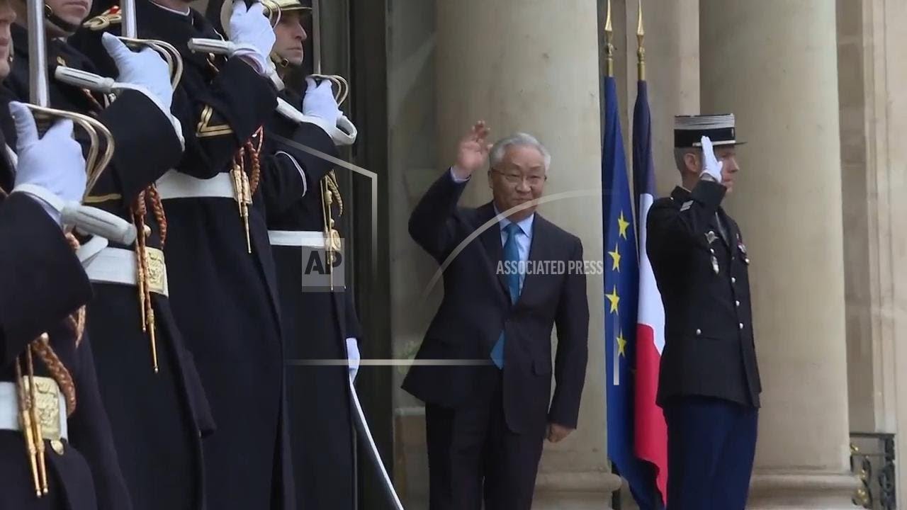 Chinese Vice Premier Zhang arrives at Elysee Palace for AI summit in Paris