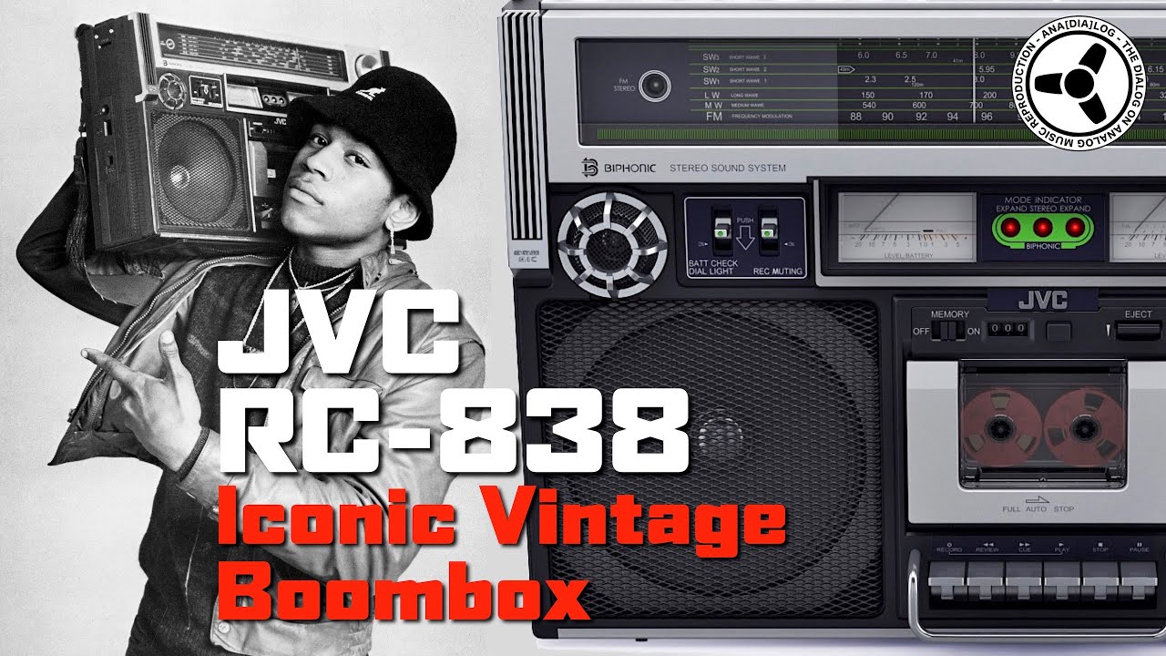 JVC RC-838: Iconic Vintage Boombox