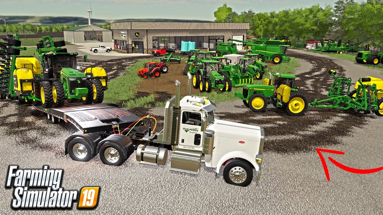 BUY $600,000 FROM BUCH'S NEW DEALERSHIP | LEAVE A MUDDY MESS! (FLINT ROLEPLAY) FS19
