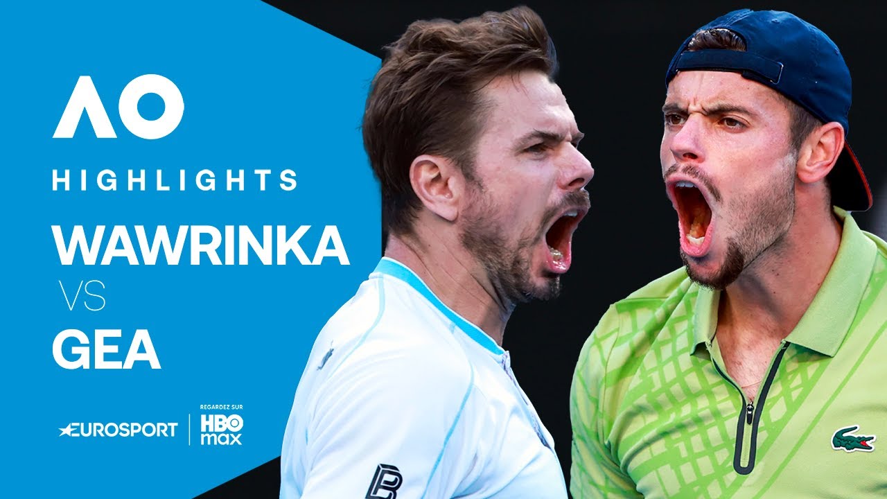 OPEN D'AUSTRALIE 2026 - ETERNEL WAWRINKA ! Le Suisse écarte le Français Gea après un COMBAT de 4h33