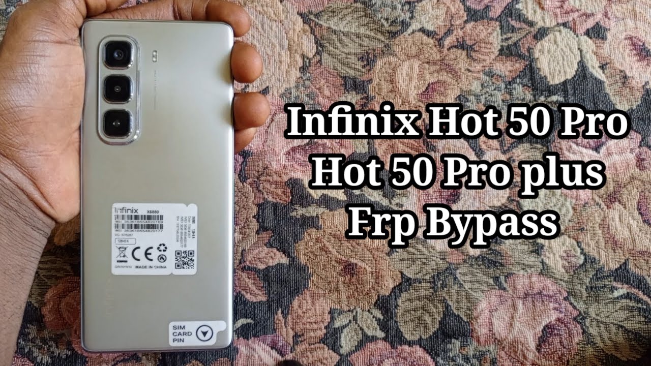 Infinix Hot 50 Pro, Hot 50 Pro plus bypass Google Account (Remove Frp).