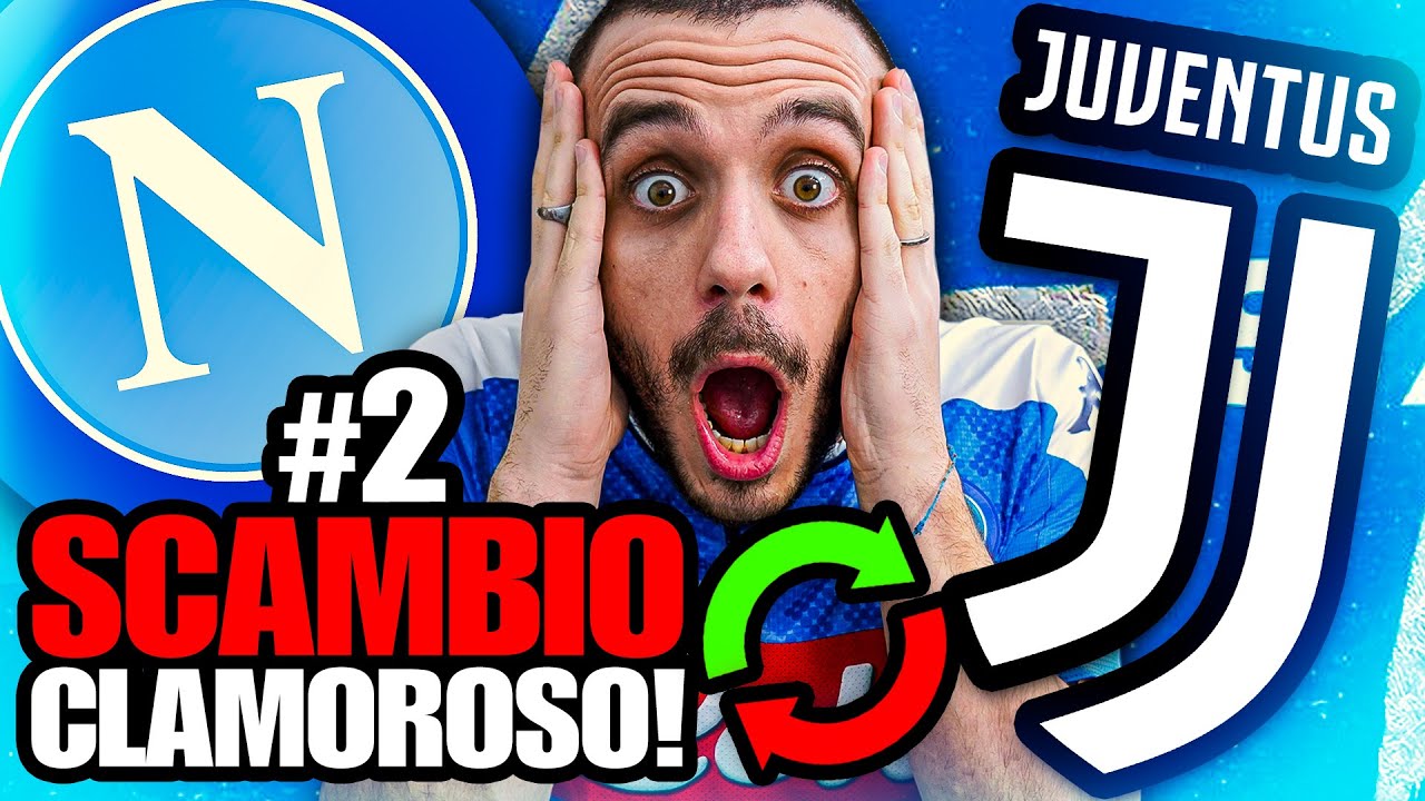 😱🔵SCAMBIO CLAMOROSO CON LA JUVENTUS⚪️⚫️!!! Carriera Allenatore #2