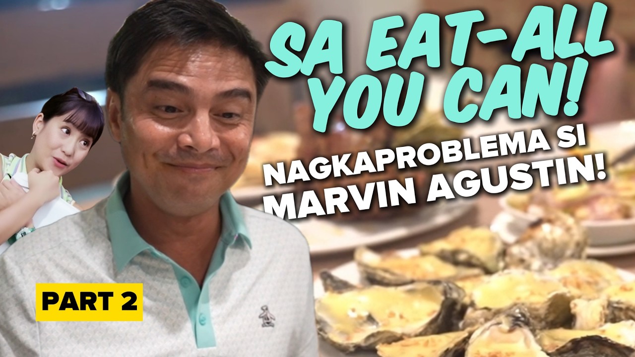 Sa Eat-All-You-Can Nagkaproblema Si Marvin Agustin, Ngumiti Na Lang?
