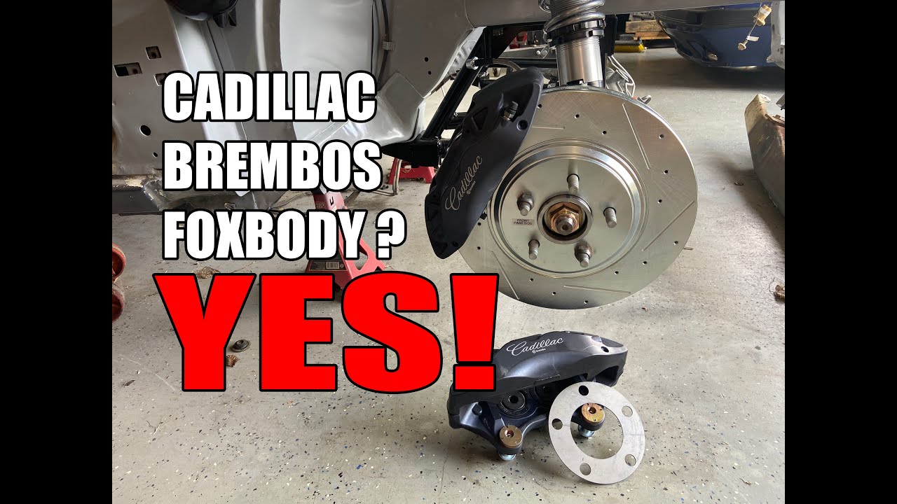 Установка тормозных дисков Cadillac ATS Brembo с помощью инженерного комплекта S&S — ДЕШЁВЫЙ БОЛЬ...