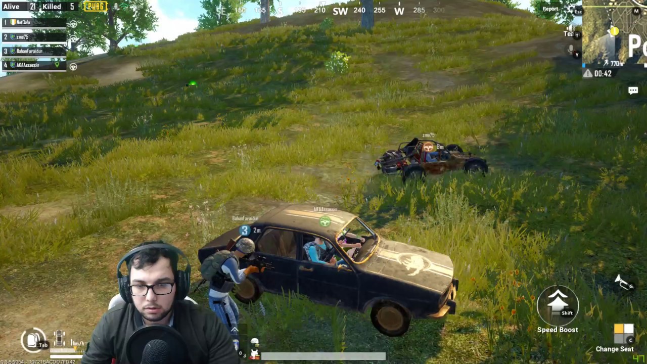 PUBG MOBILE  زاموا بۆکوێ ئەڕۆی ئەوە سەیارەی خۆمان نیە