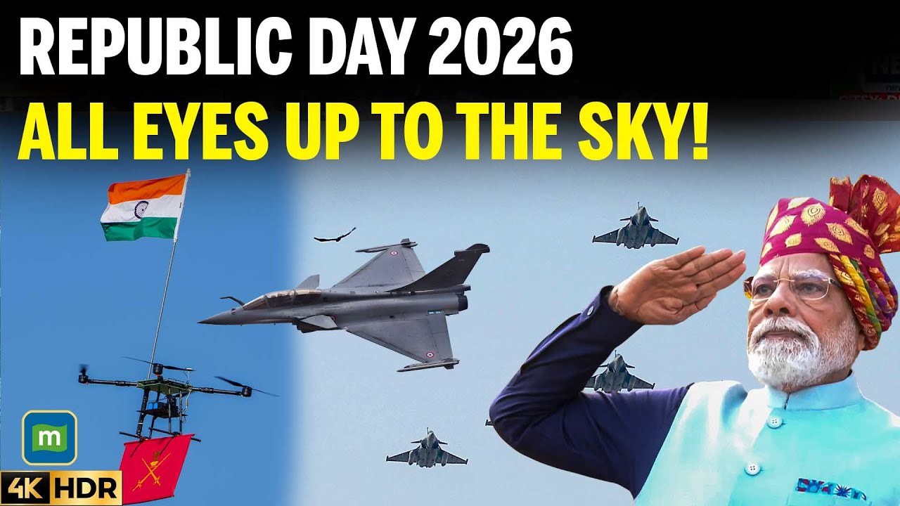 Republic Day 2026: Majestic Fly Past Begins Of The Grand Finale