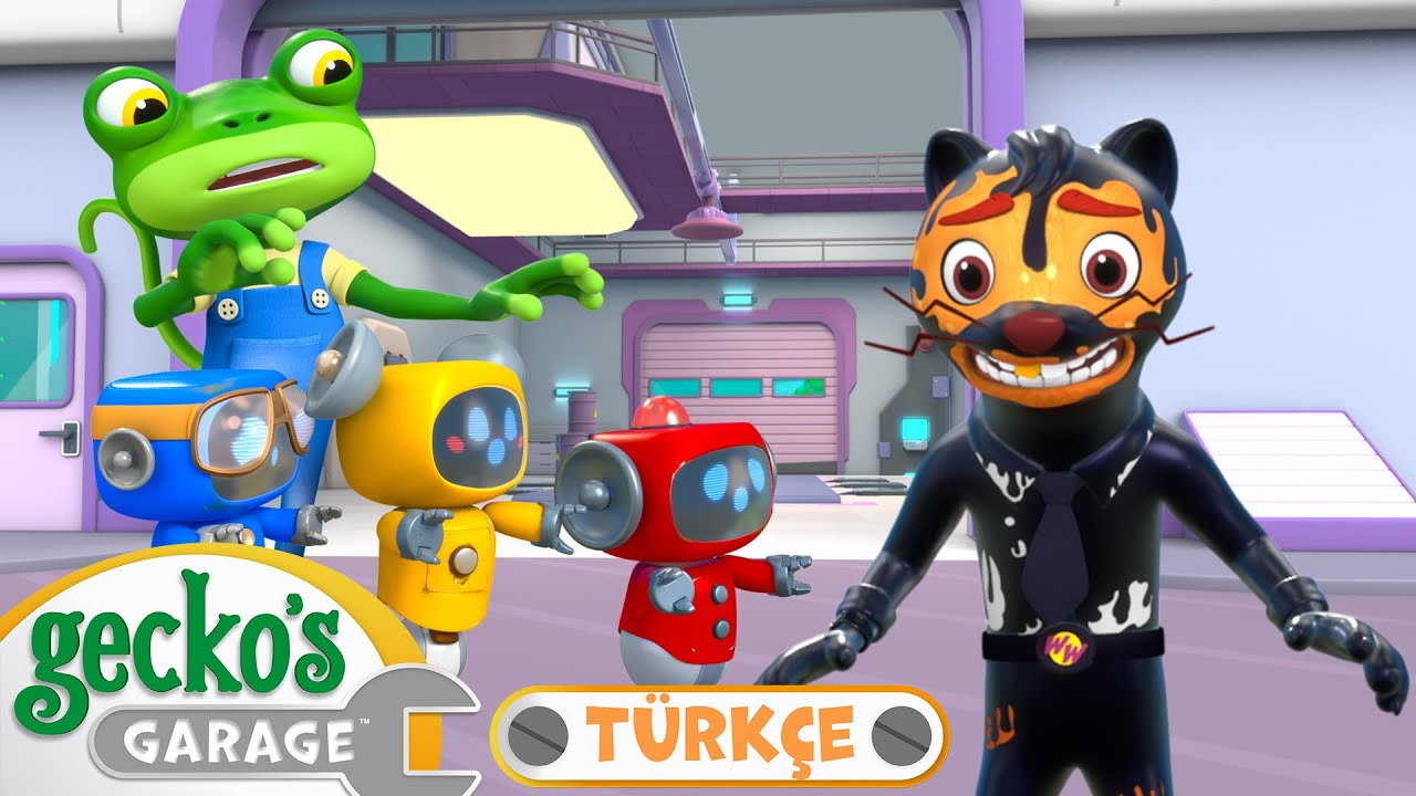 Gelincik Her Yeri Kirletti! 💩 | 🐸 Gecko'nun Garajı - Çocuklar için Kamyonlar