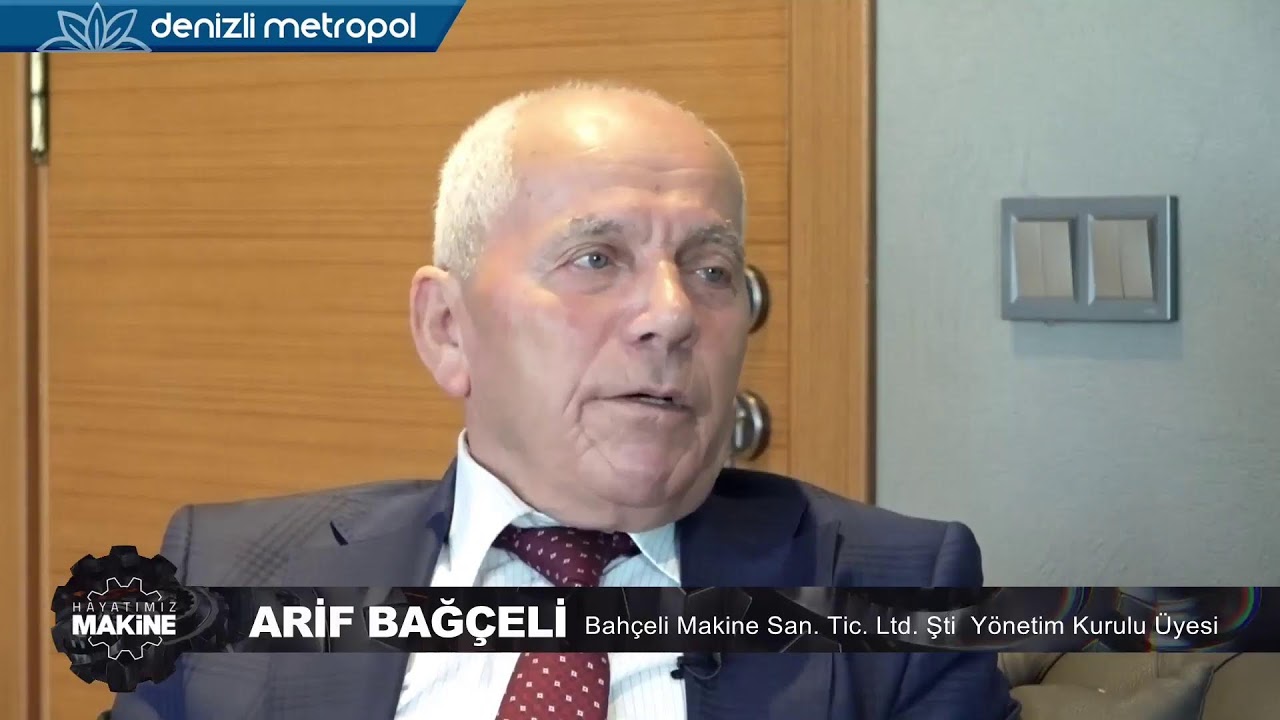 MAKSİAD Hayatımız Makine - Bah&ccedil;eli Makina - Arif BAĞ&Ccedil;ELİ