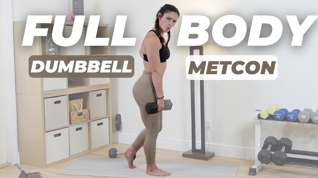 Full-Body Dumbbell Cardio Burn: Metcon Workout