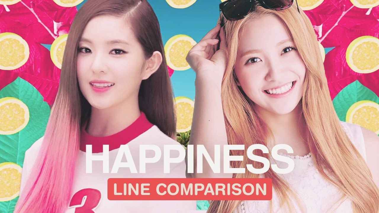 RED VELVET - Happiness (Line Comparison) 「with Yeri」