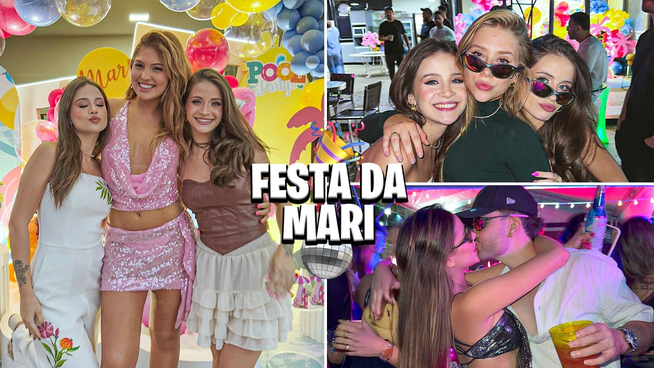 TUDO QUE ROLOU NA FESTA DA MARI MENEZES! 🎉