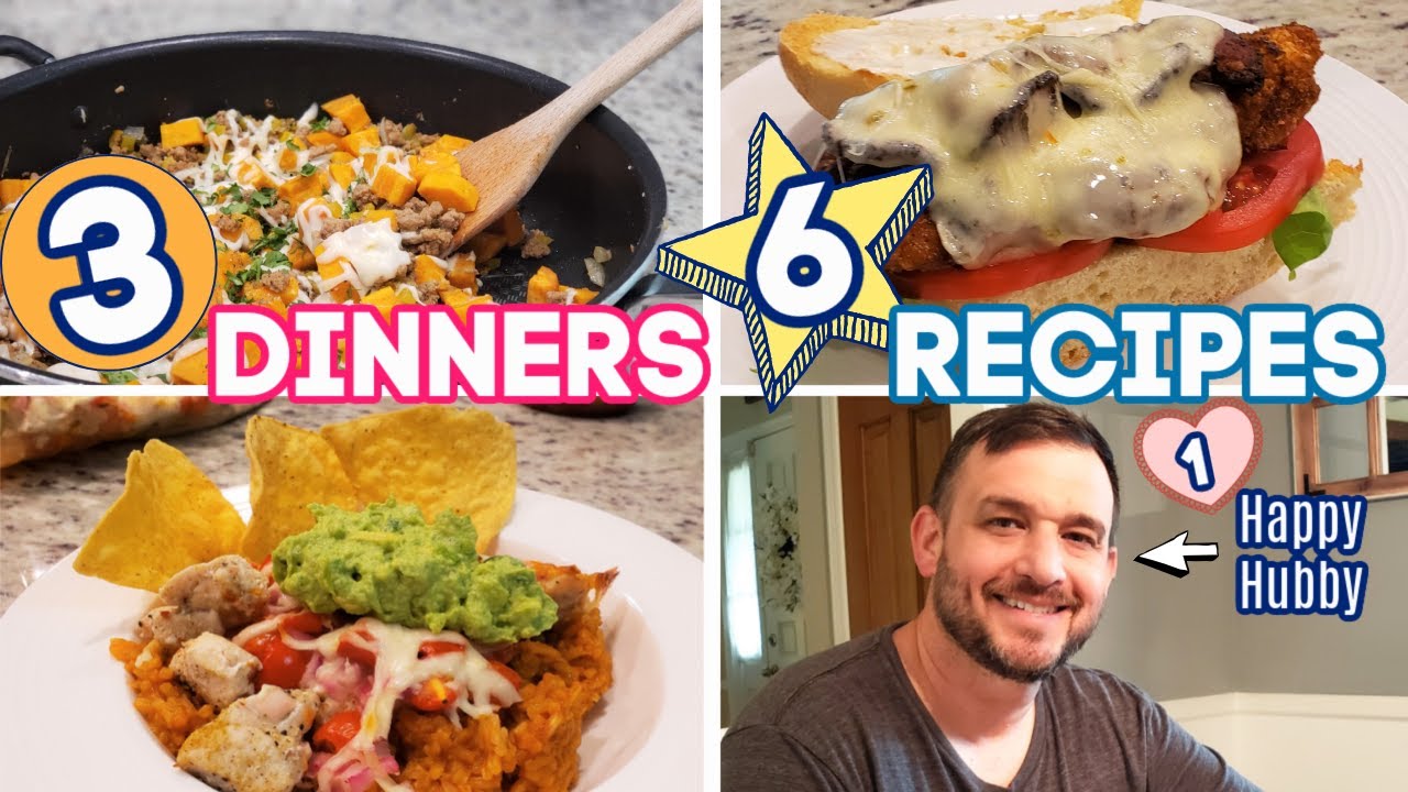 WHAT'S FOR DINNER? | EASY DINNER INSPIRATION | 6 RECIPES! | NO. 59